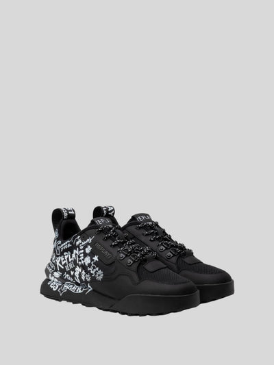 REPLAY Field 2.0 Graffiti Sneakers