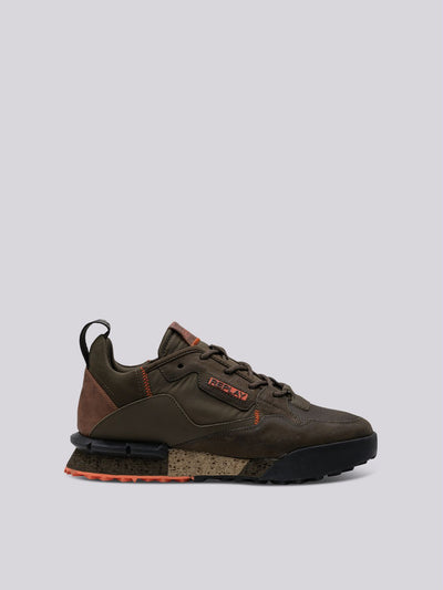 REPLAY FIELD CLASSIC X LEATHER SNEAKERS WITH LACES
