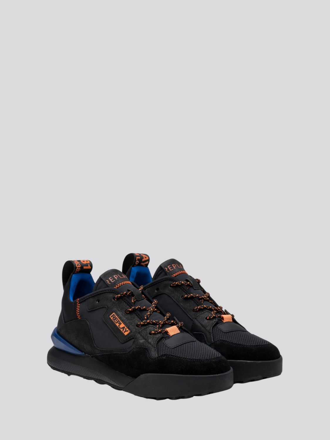 REPLAY FIELD MASTER SNEAKERS WITH LACES