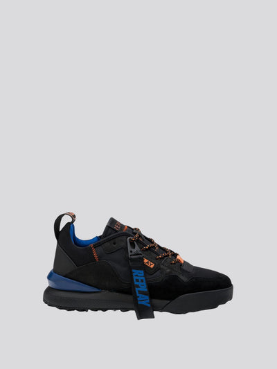 REPLAY FIELD MASTER SNEAKERS WITH LACES