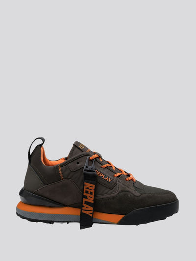 REPLAY FIELD MASTER SNEAKERS WITH LACES