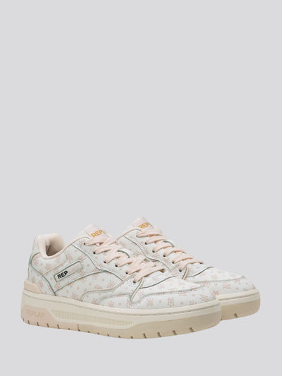 REPLAY GEMINI W TONE SNEAKERS WITH LACES