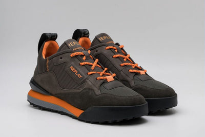 REPLAY FIELD MASTER SNEAKERS WITH LACES
