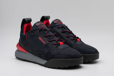 REPLAY FIELD MASTER SNEAKERS WITH LACES