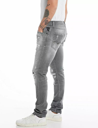 Replay men’s Aged Eco 20 Years Slim Fit Mickym Jean