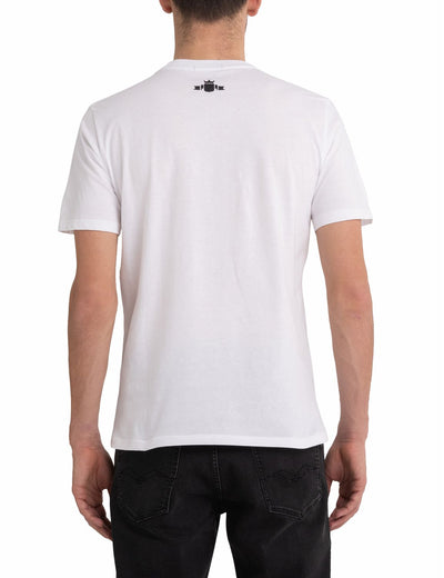 Replay men’s jersey t-shirt with print