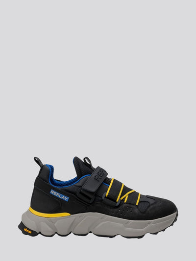 REPLAY SPLIT STRAP LOW SNEAKERS