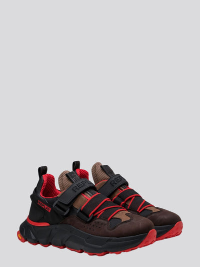 REPLAY SPLIT STRAP LOW SNEAKERS