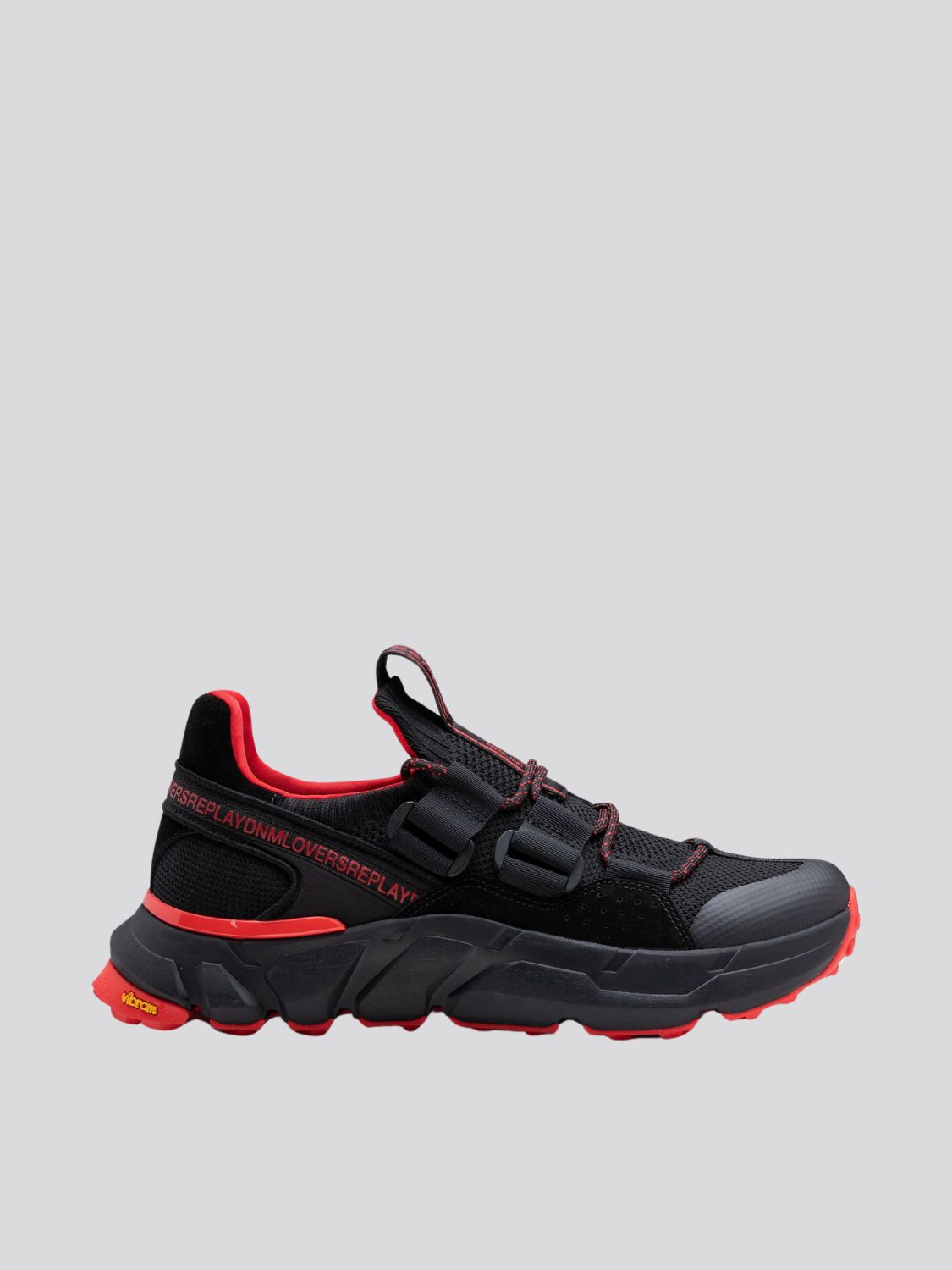 REPLAY SPLIT CAMO SNEAKERS
